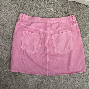 Madewell Denim Mini Skirt